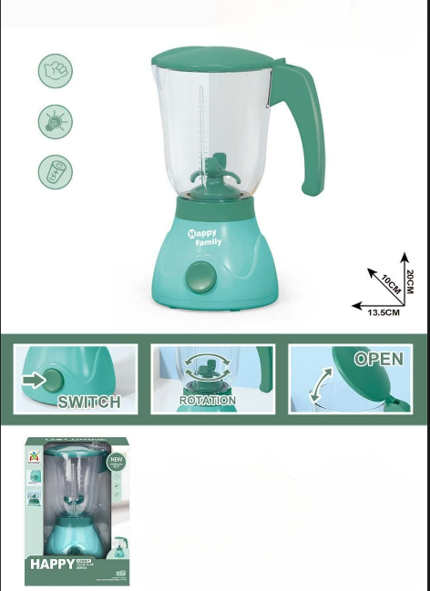 Mini Electric Blender Toy for Kids – Rotate & Add Water