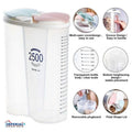 Imperial Household 2500ml Dual-Compartment Cereal & Grain Storage Container