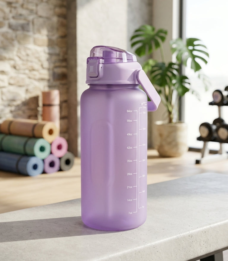 Motivational Time Marker Water Bottle – 700ml & 2L