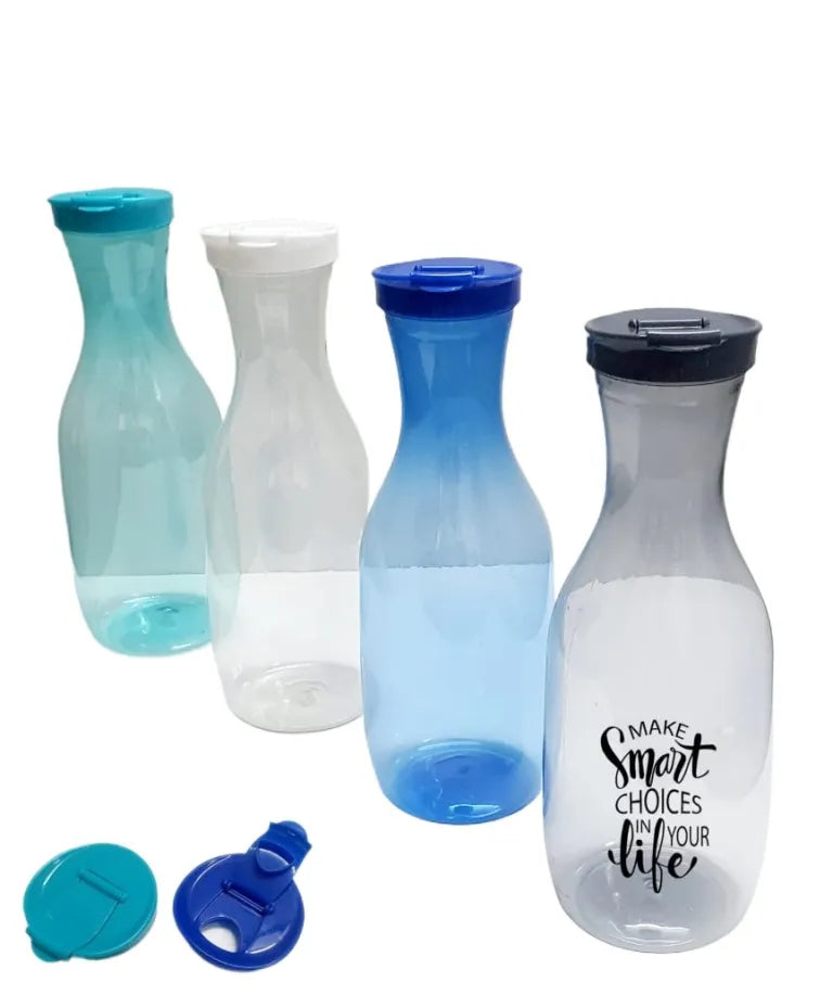 Imperial Household Carafe Water Jug with Flip-Top Lid – 6 Colors