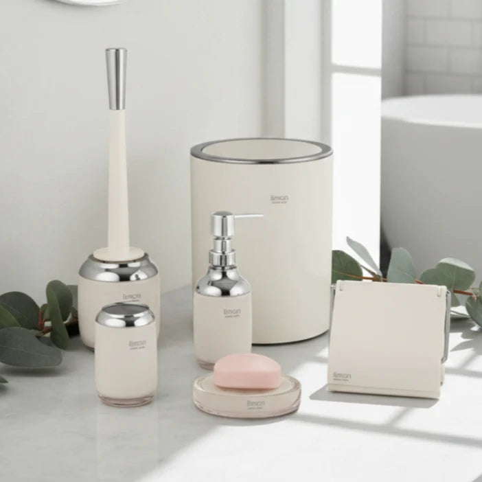 Kitchen Sink Organizer Set – 2 Soap Dispensers & Sponge Caddy