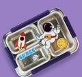 Kids Stainless Steel Lunch Box – 3 Compartments (Dream & Space Edition)