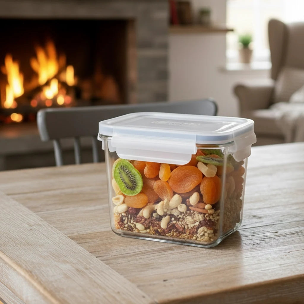 Airtight Glass Storage Container with Lid
