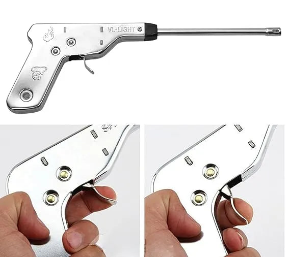 VL-Light Gun-Shape Piezoelectric Lighter – No Battery | No Flints | No Fuse