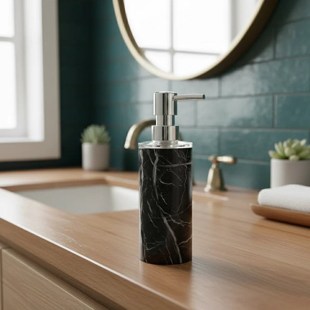 Kitchen Sink Organizer Set – 2 Soap Dispensers & Sponge Caddy