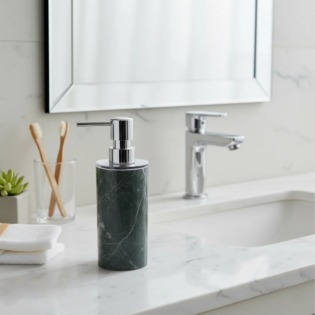 Kitchen Sink Organizer Set – 2 Soap Dispensers & Sponge Caddy
