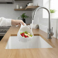 Pack of 3 Fruits and Vegetables Wash Bowl with Drainer (3035)