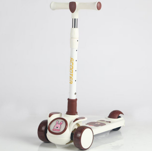 Kids 3-Wheel Adjustable Kick Scooter | Foldable Balance Scooter for Boys & Girls