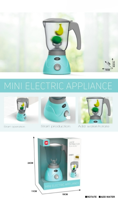 Mini Electric Blender Toy for Kids – Rotate & Add Water