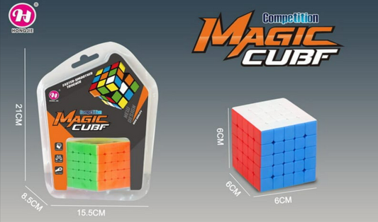 Competition Magic Cube 5x5 Stickerless Speed Cube for Kids & Adults