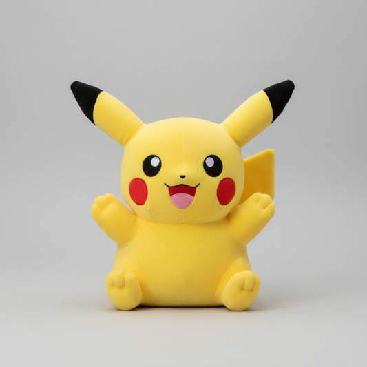 Pikachu Plush Toy – Giant Soft Stuffed Pokemon Character for Kids & Fans