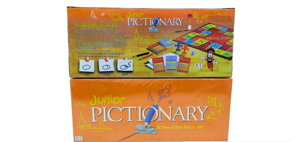Junior Pictionary Board Game – The Game of Quick Draw for Kids | Family Fun