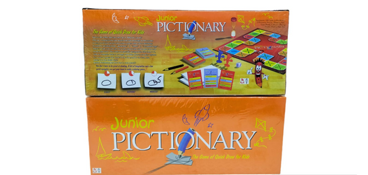 Junior Pictionary Board Game – The Game of Quick Draw for Kids | Family Fun