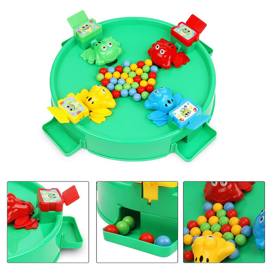 Hungry Frog's Eat Beans Game – Fun Multiplayer Board Game for Kids | Age 2+