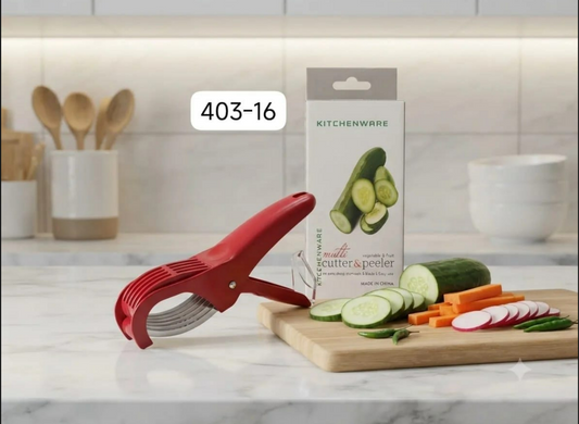 Kitchenware 2-in-1 Multi Cutter & Peeler – Model 403-16