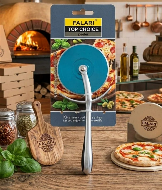 FALARI Top Choice Pizza Cutter Wheel – Stainless Steel Handle