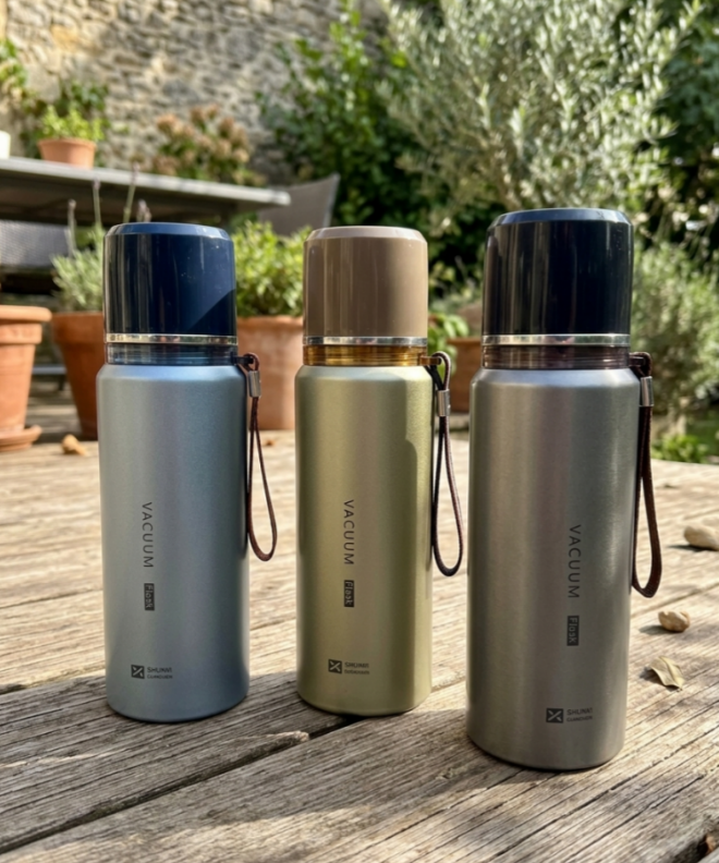 Xizhiwei 喜之味 Vacuum Flask 500ml – Gift Box | 3 Colors
