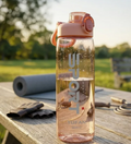 Yufan SPORT 900ml Sports Water Bottle – Flip-Top | Peach Coral