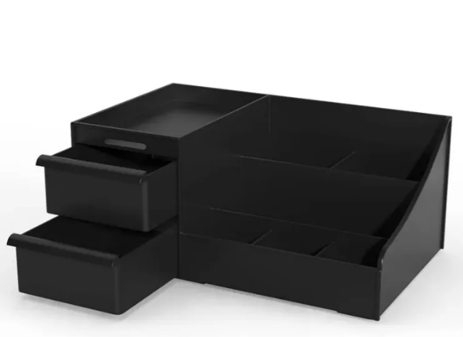 Large Makeup & Skincare Organizer with 2 Pull-Out Drawers – 3 Colors
