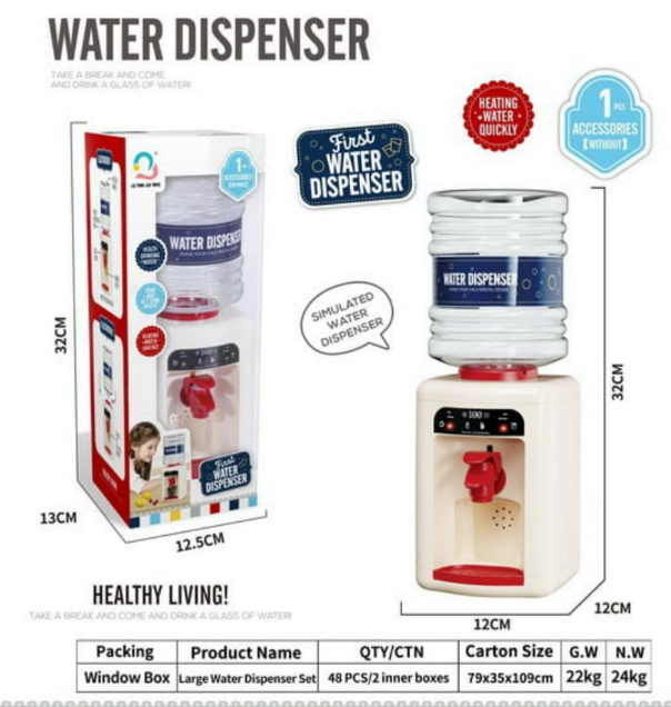 Mini Water Dispenser Toy for Kids