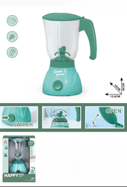 Mini Electric Blender Toy for Kids – Rotate & Add Water