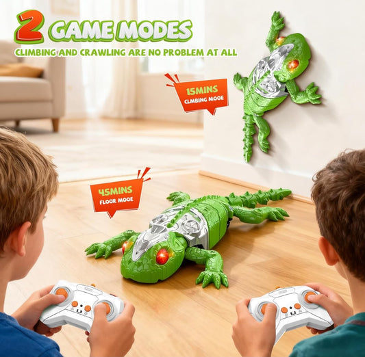 Wall-Crawler Lizard RC Toy – Remote Control Wall Climbing Lizard for Kids