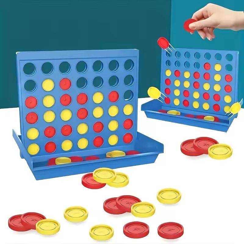 Connect 4 Classic Family Board Game – Chess Strategy Game for Kids 6+