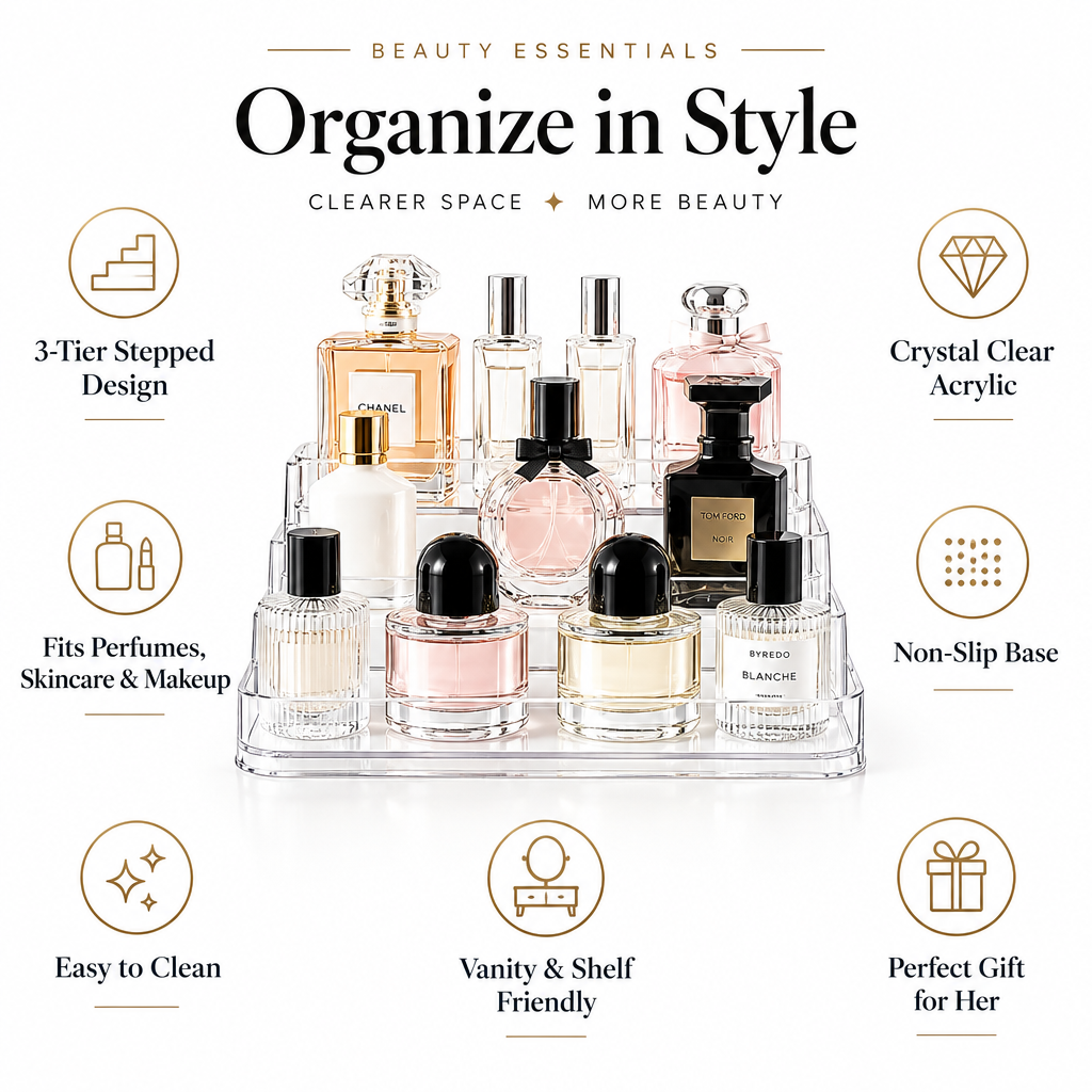 Acrylic Organizer Features