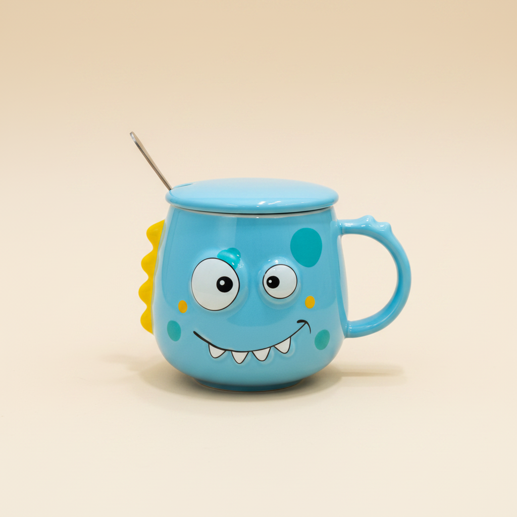 Blue Monster Mug