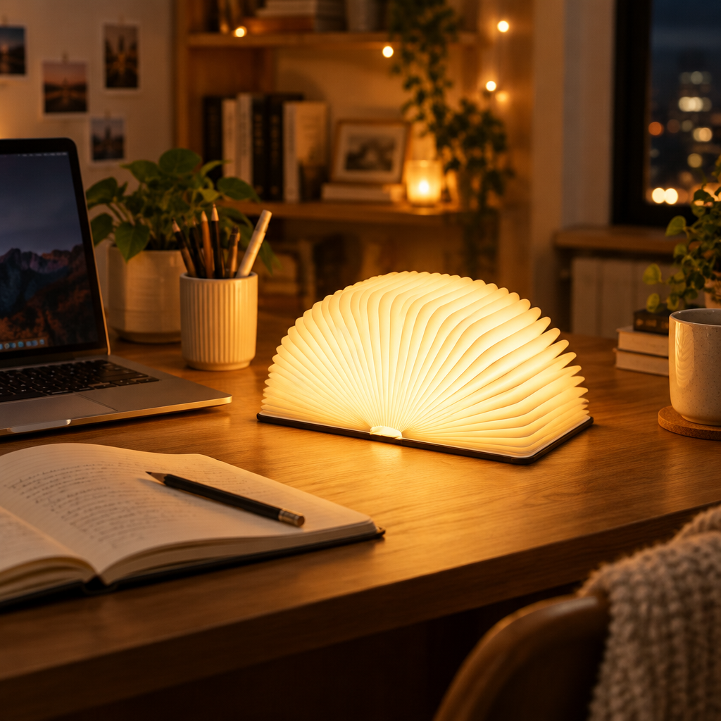 Book Lamp Study
