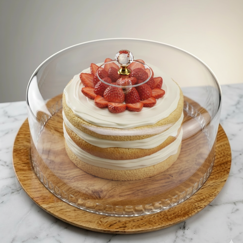 Cake Stand with Cake