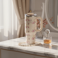 Cream Bow Tumbler 2