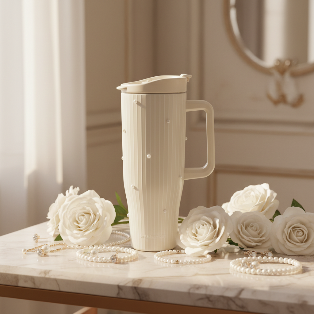 Cream Tumbler