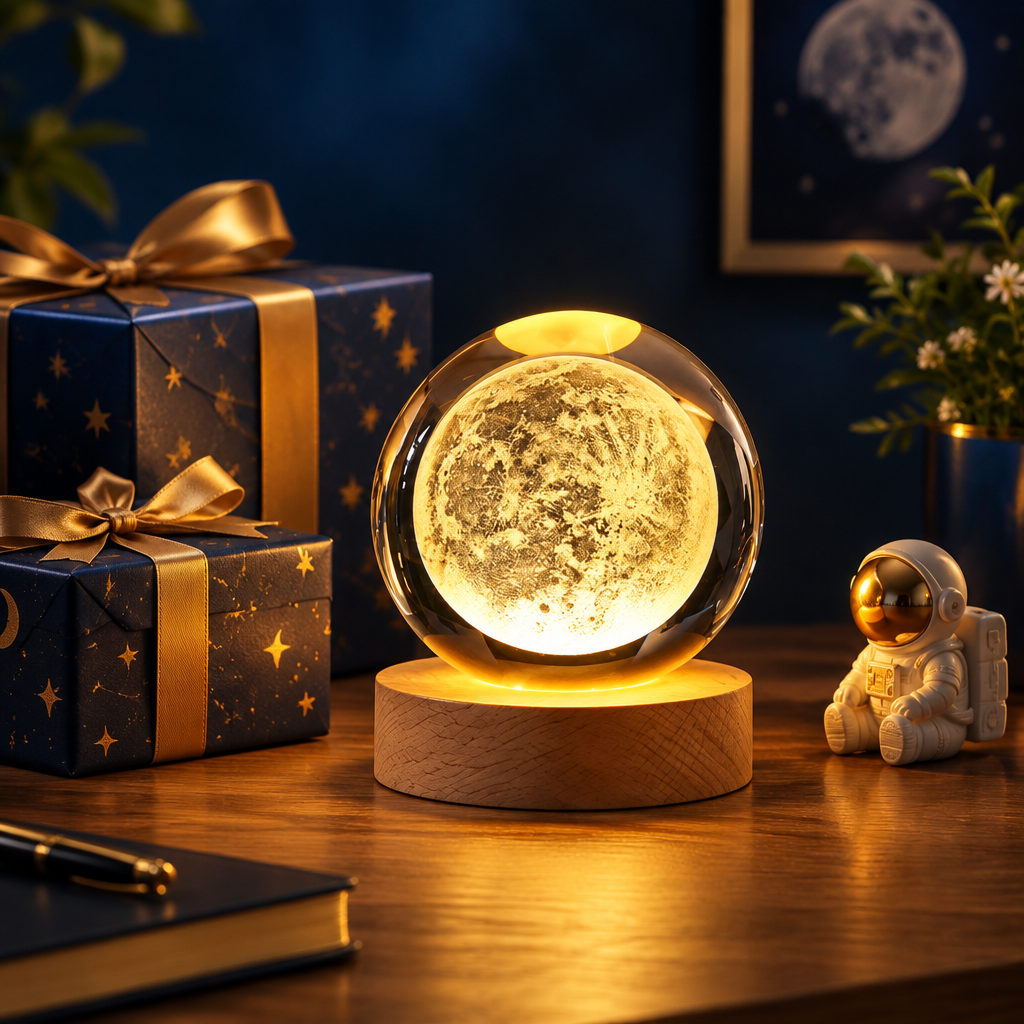 Crystal Ball Lamp Gift