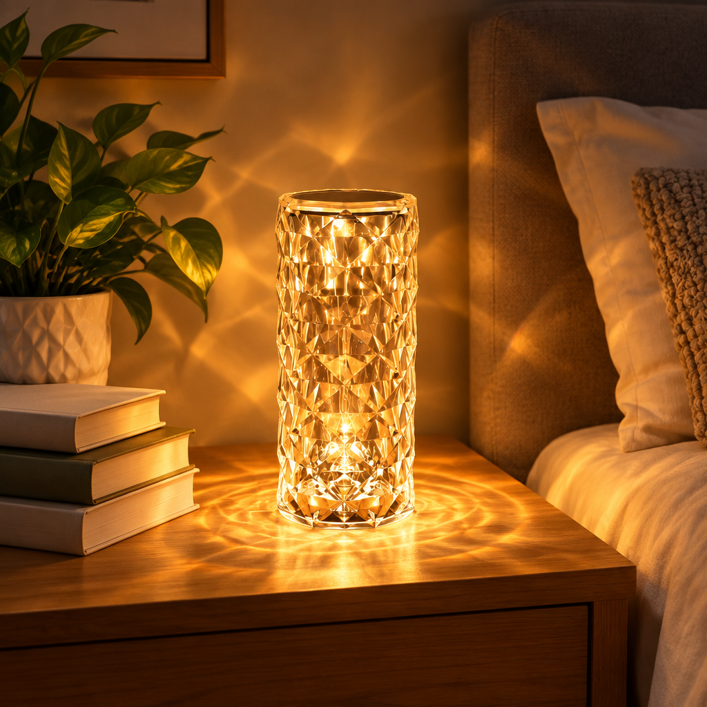 Crystal Lamp Bedroom
