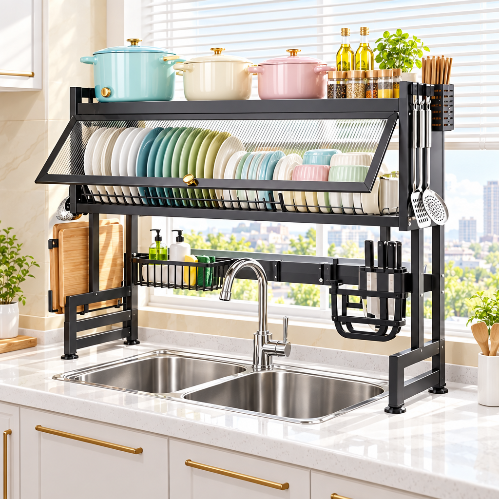 Dish Rack Full