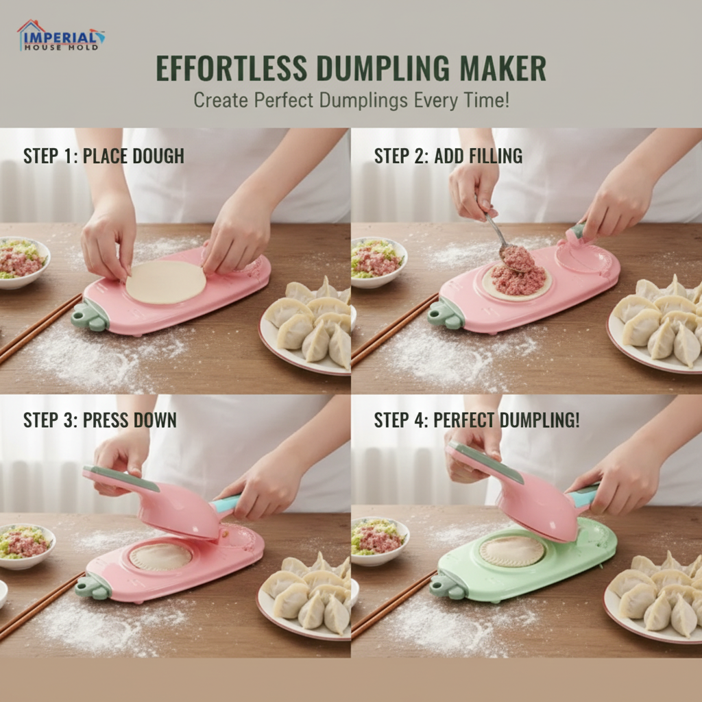 Dumpling Maker Action
