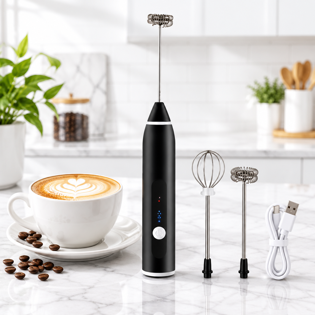Frother Flat Lay