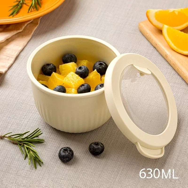 PureVent Stackable 3-Pcs Bowl Set with Vented Lid