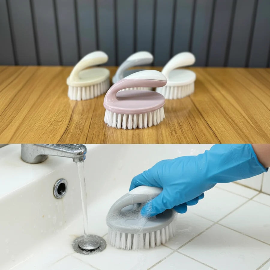 Multi-Purpose Scrubbing Brush with Loop Handle