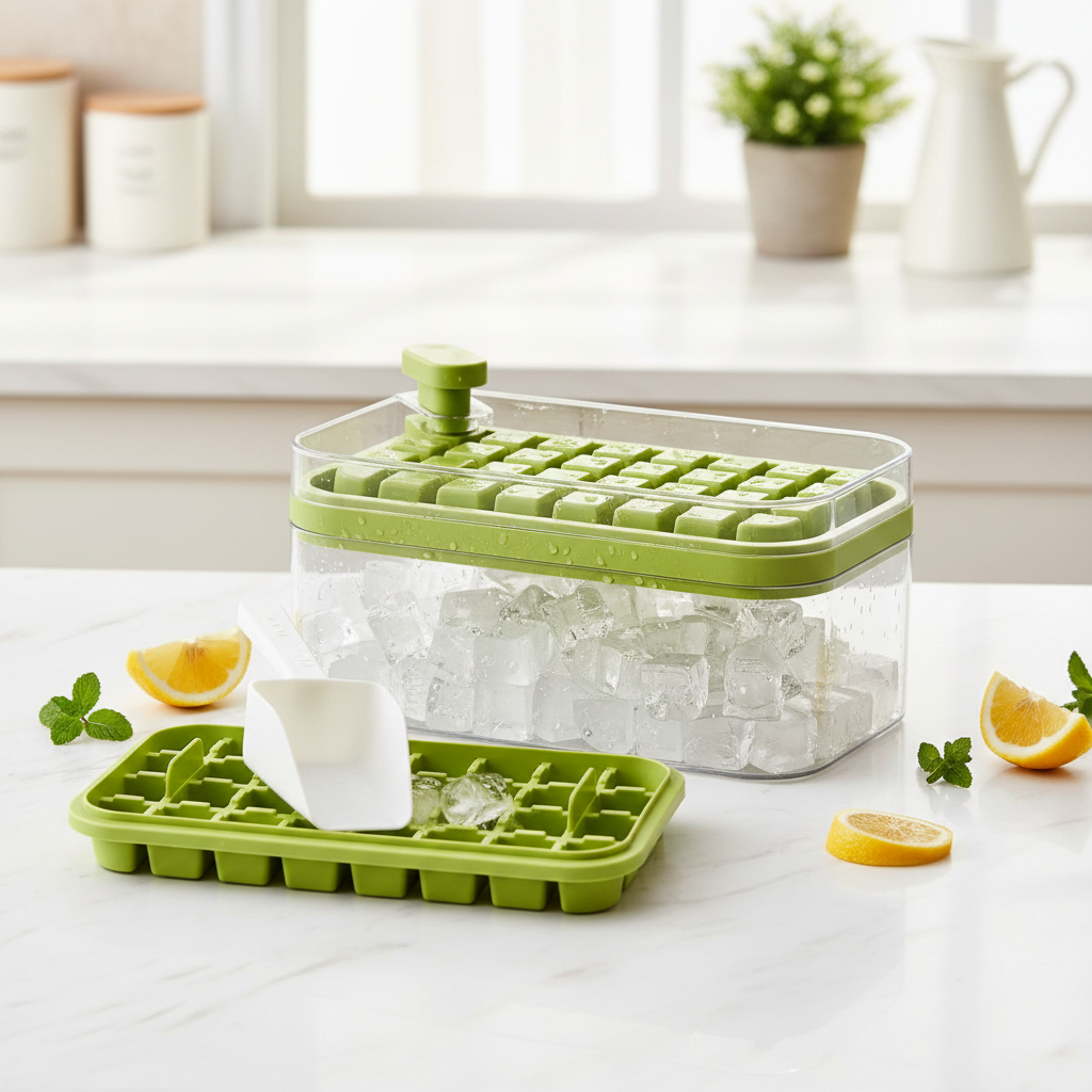 Ice Mold with Storage Box