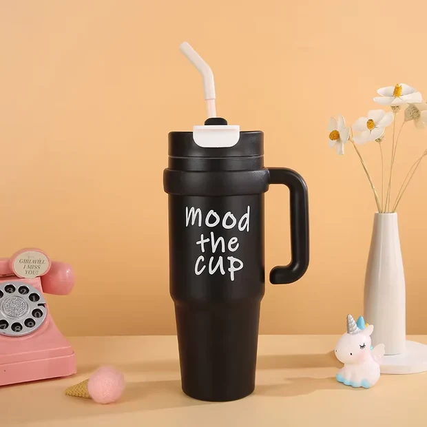 900ML Mood The Cup Tumbler - Black