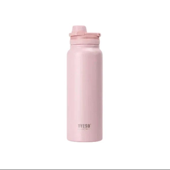 TYESO Insulated Sports Water Bottle Pink
