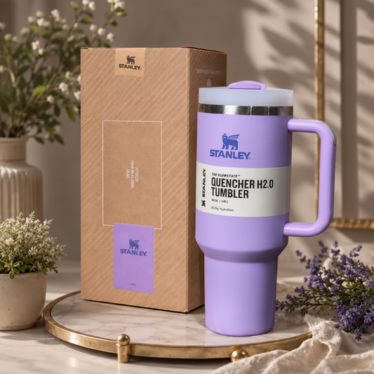 Stanley Quencher 40oz Tumbler Lavender with Box
