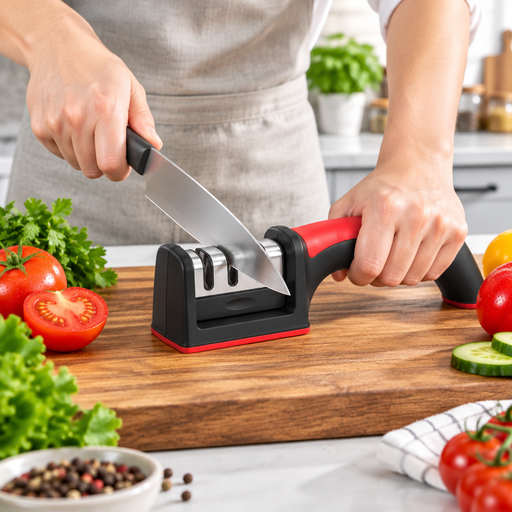 Knife Sharpener Action