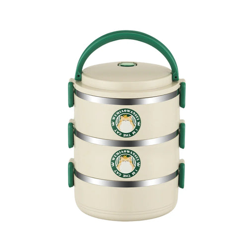 3-Tier Stainless Steel Lunch Box