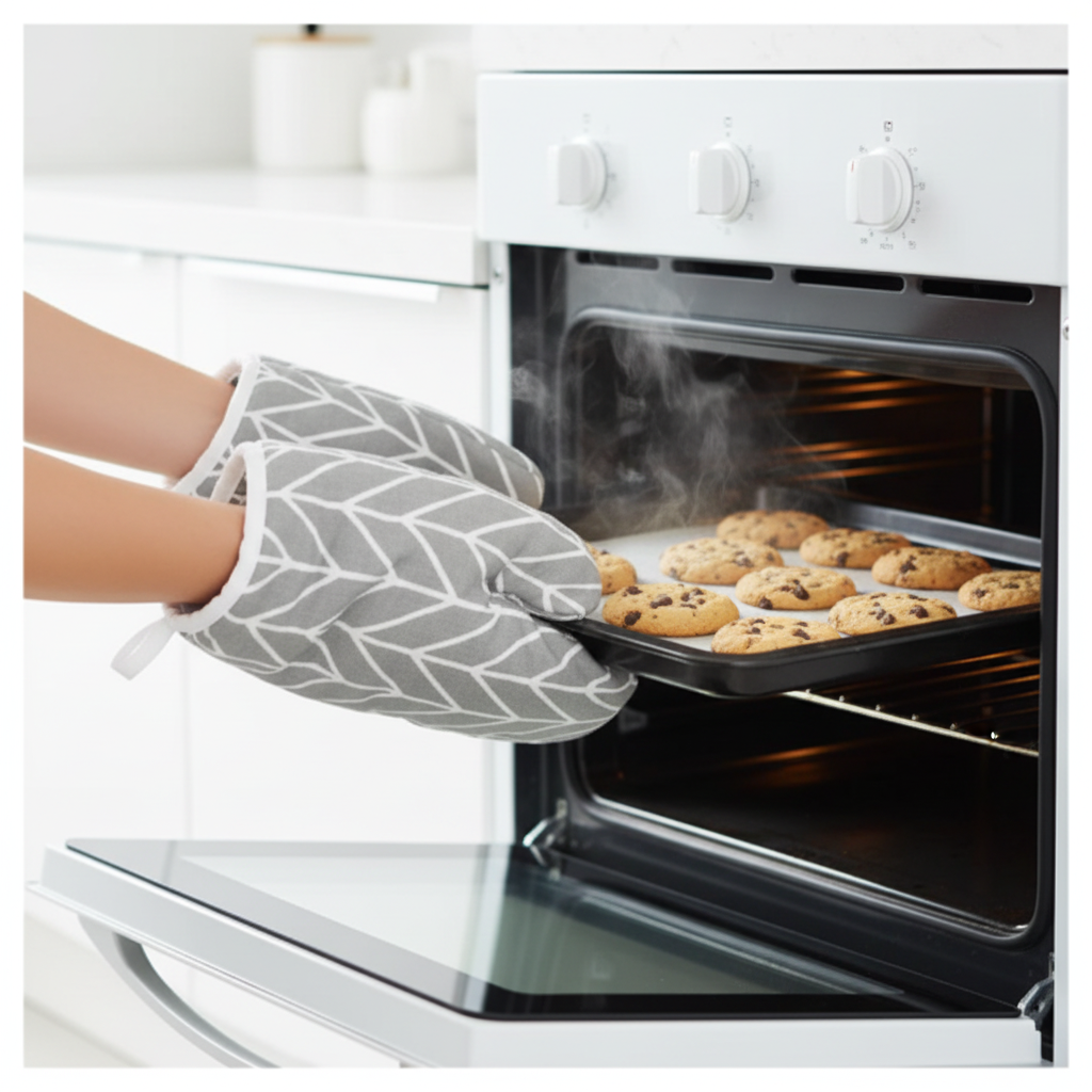 Oven Mitt Baking