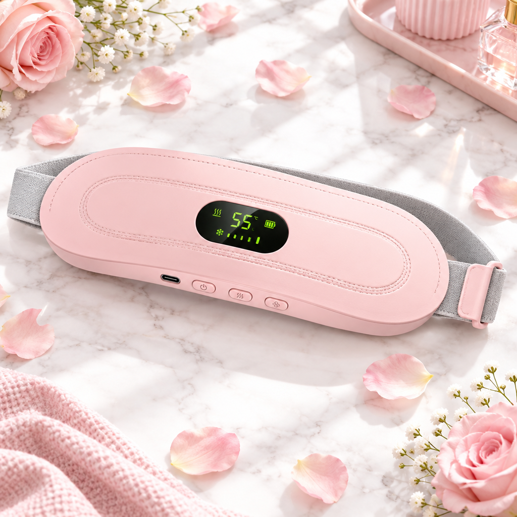 Period Belt Flat Lay