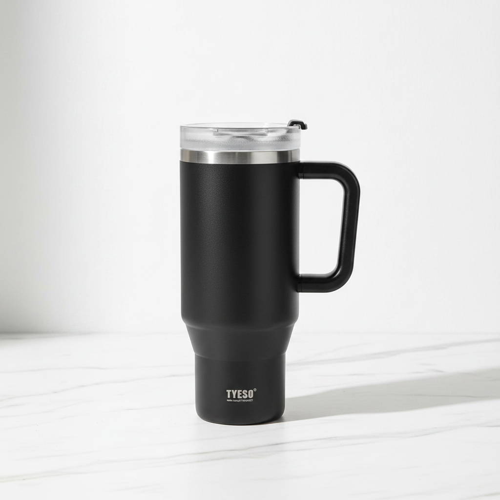 TYESO Black Tumbler Minimal