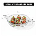Round Glass Baking Dish with Handles